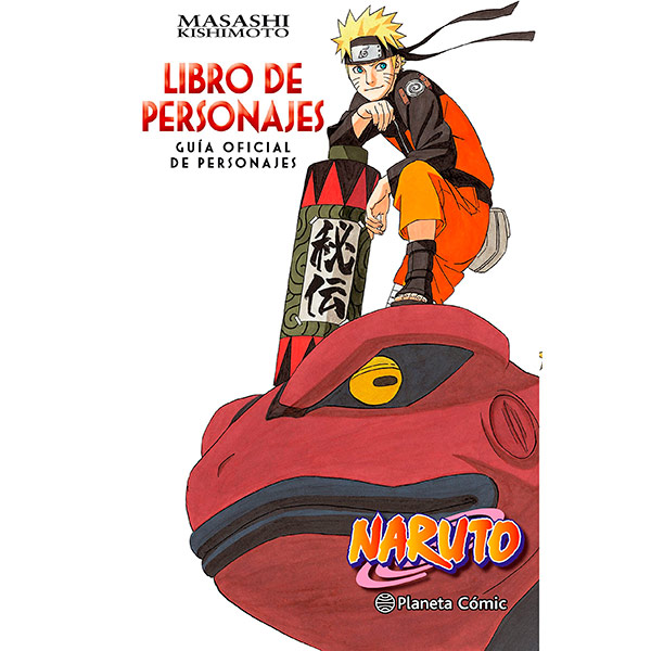 Naruto Gua 3 Libro de Personajes