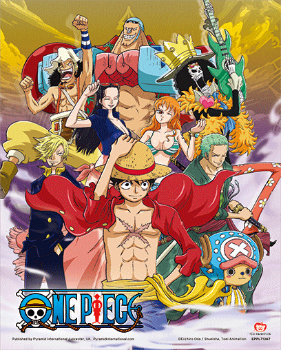 Pster 3D One Piece Straw Hat Crew Victory