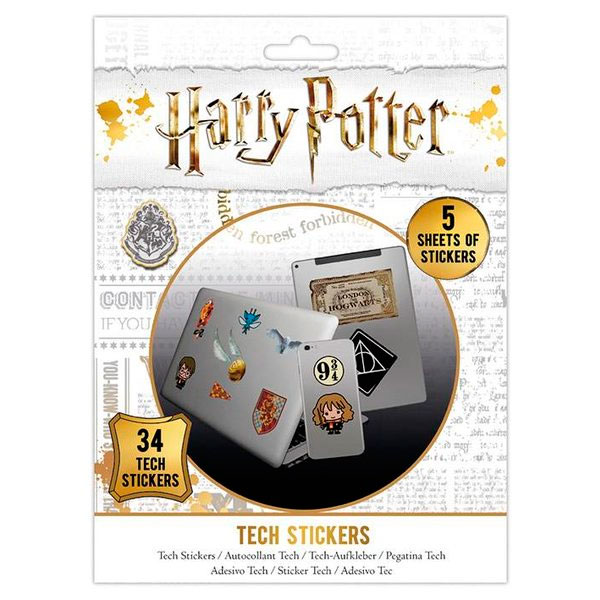 Pegatinas Harry Potter Tech Stickers