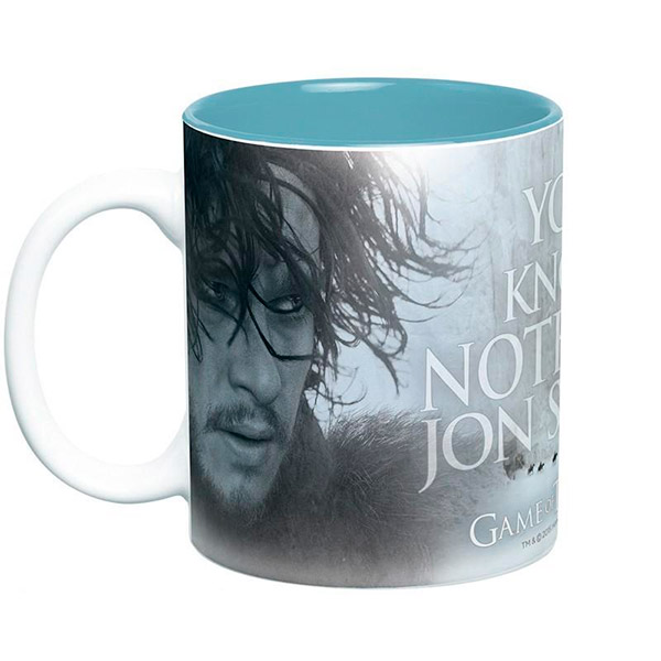 Taza You Know Nothing Jon and Ygritte