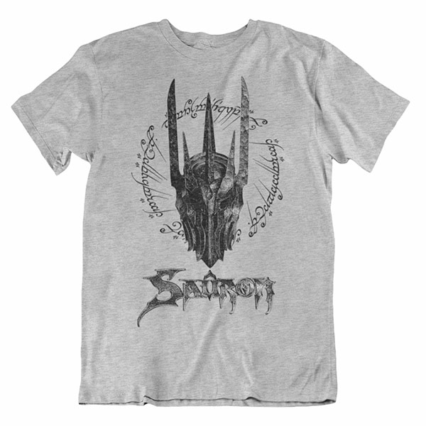 Camiseta Seor de los Anillos Sauron Gris