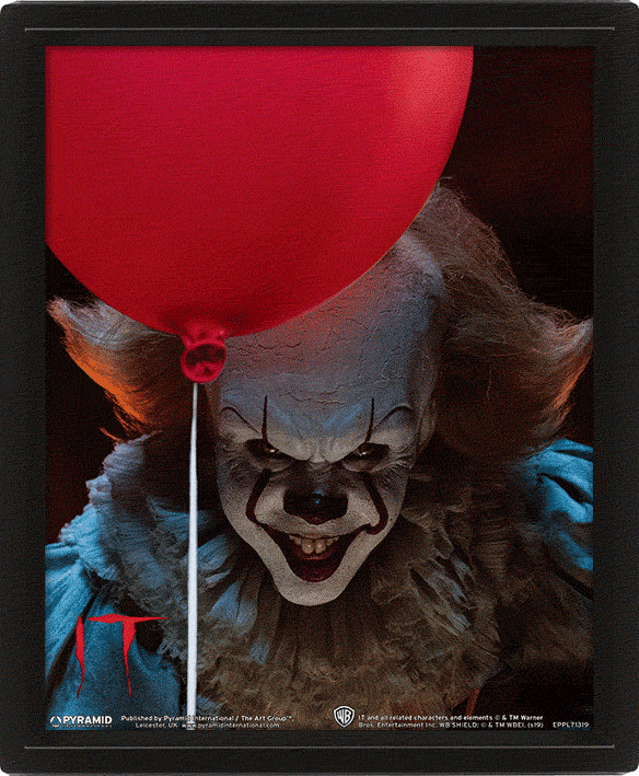 Pster 3D Pennywise Flip
