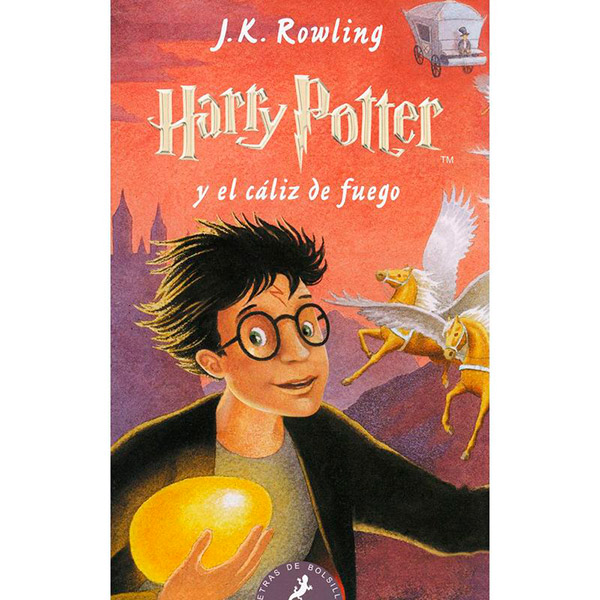 Libro Harry Potter y el Cliz de Fuego