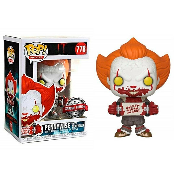 Pop Pennywise With Skateboard 778 Exclusivo