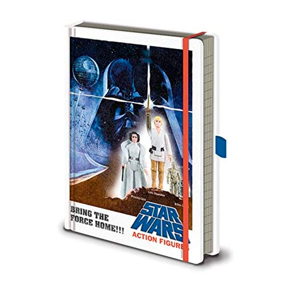 Libreta A5 Premium Star Wars Action Figures