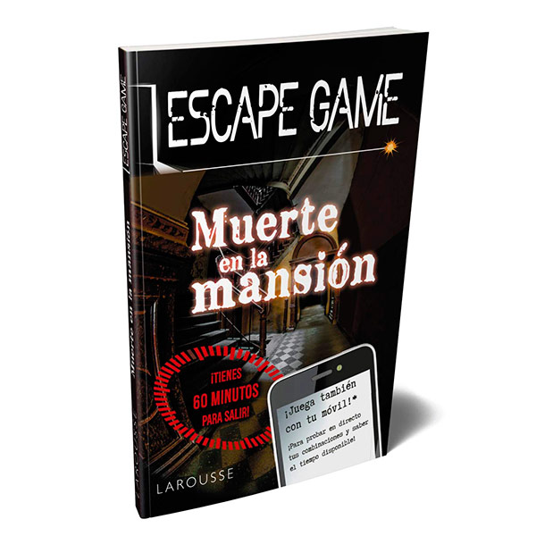 Libro Escape Game - Muerte en la Mansin