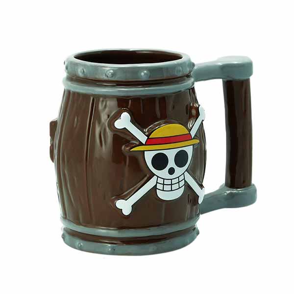 Taza 3D Barril One Piece