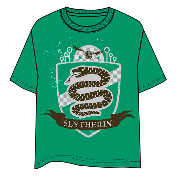 Camiseta Nio Harry Potter Slytherin Verde