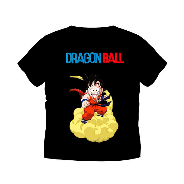 Camiseta Nio DragonBall Goku Nube