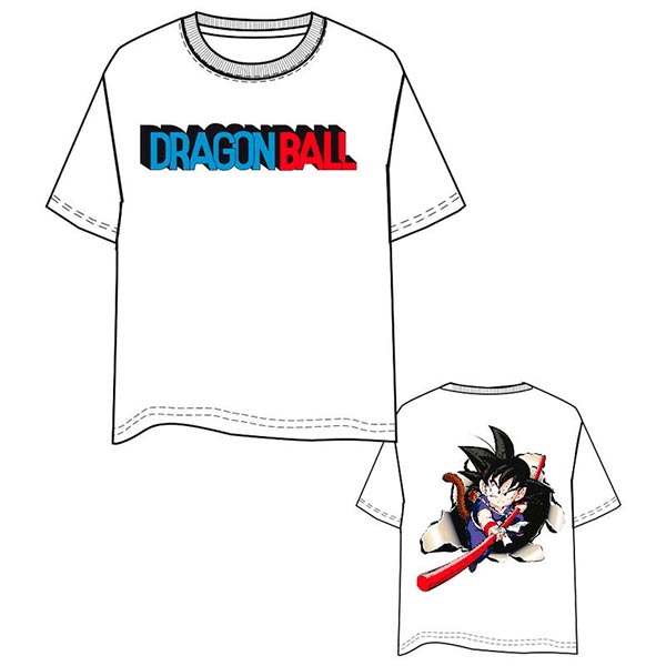 Camiseta DragonBall Goku Bastn
