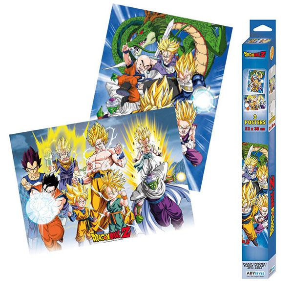 Set Dos Psters DragonBall Groups 52x38