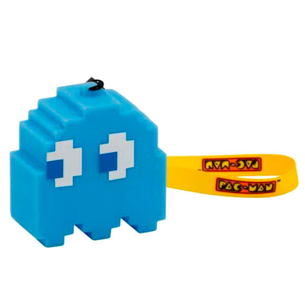 Lmpara Led 3D Fantasma Azul Pac-Man