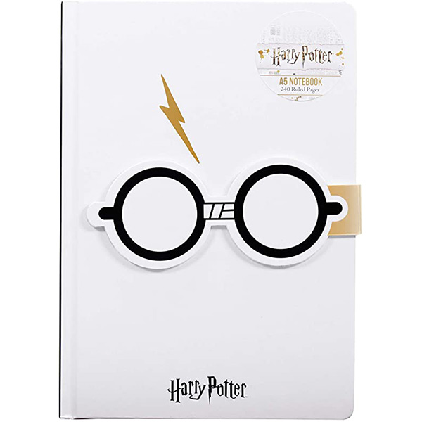 Libreta A5 Harry Potter Lightning Bolt