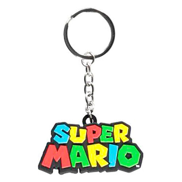 Llavero 3D Logo Super Mario