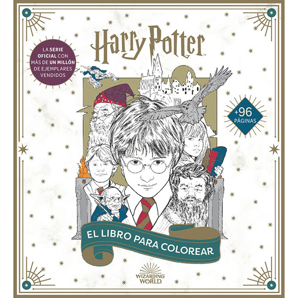 Harry Potter Libro Oficial para Colorear