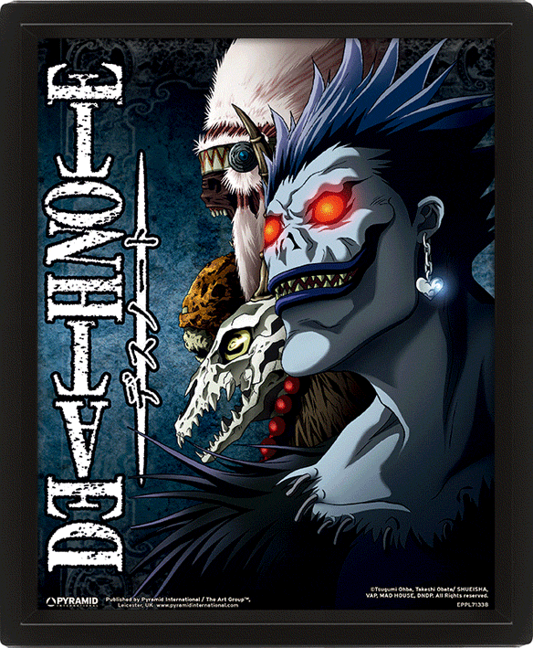 Pster 3D Death Note Shinigami