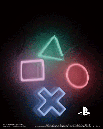 Pster 3D PlayStation