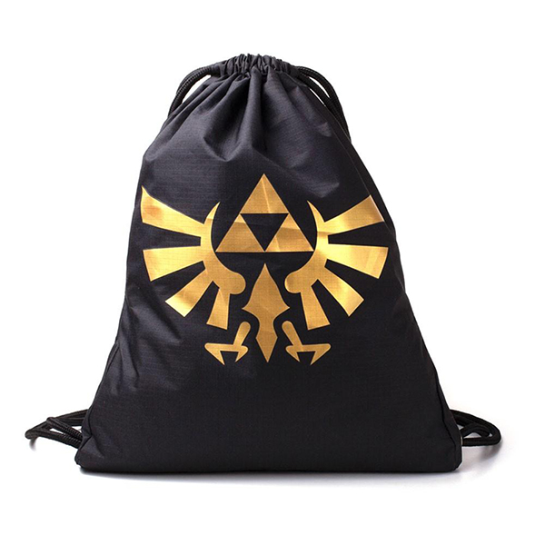 Bolsa Zelda Logo Dorado