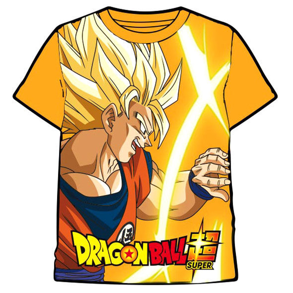 Camiseta Nio DragonBall Goku Naranja