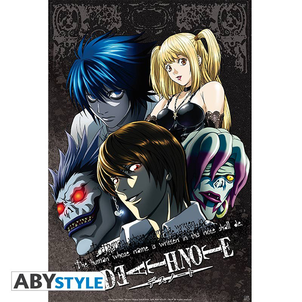 Pster Death Note Grupo (52x38)
