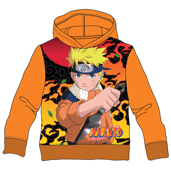 Sudadera Nio Naruto Naranja