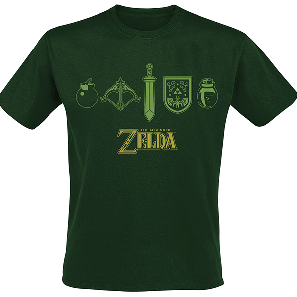 Camiseta Zelda Smbolos