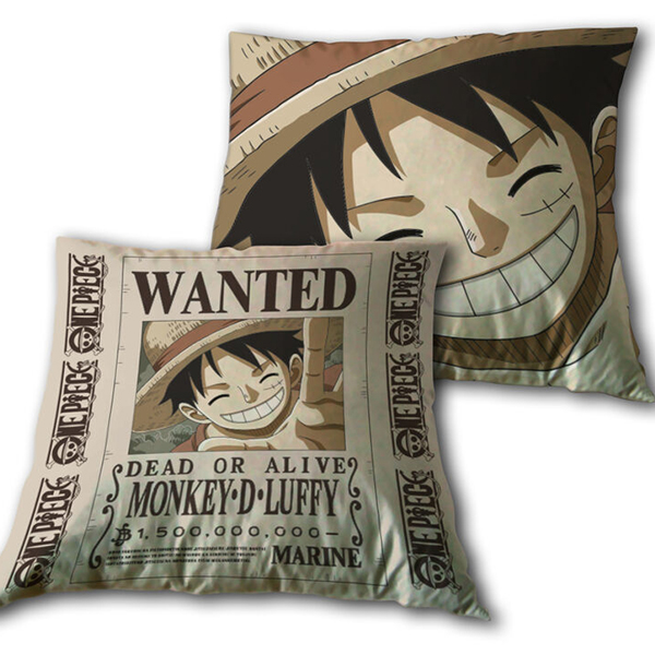 Cojín One Piece Luffy Wanted