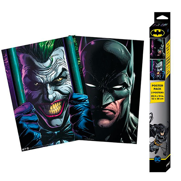 Set Dos Psters Batman y Joker 52x38