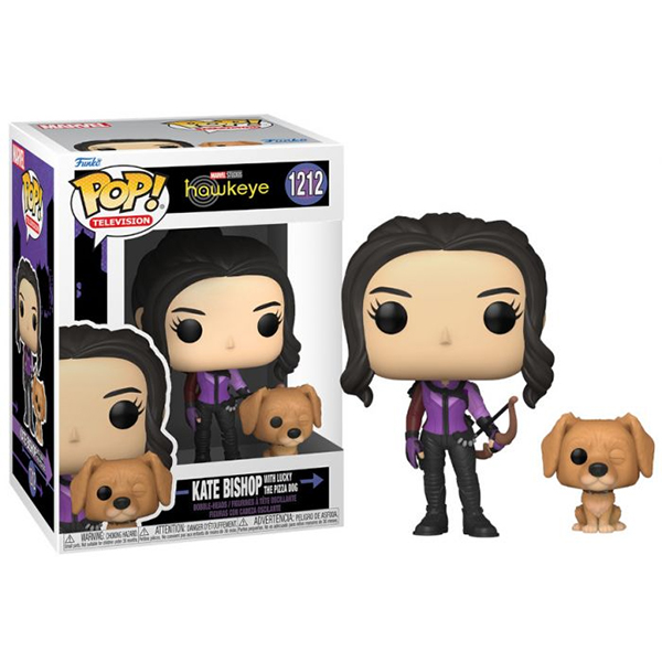 Pop Kate Bishop with Lucky the Pizza Dog 1212