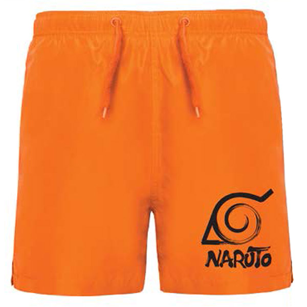 Bañador de Niño Naruto Konoha Naranja
