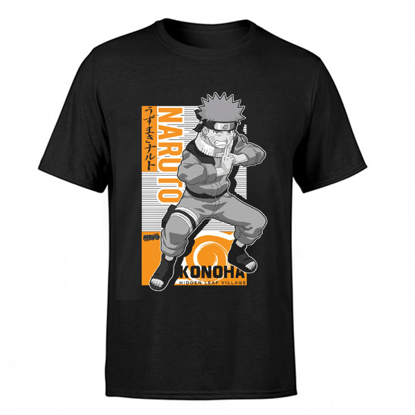 Camiseta de Nio Naruto Hidden Leaf Village