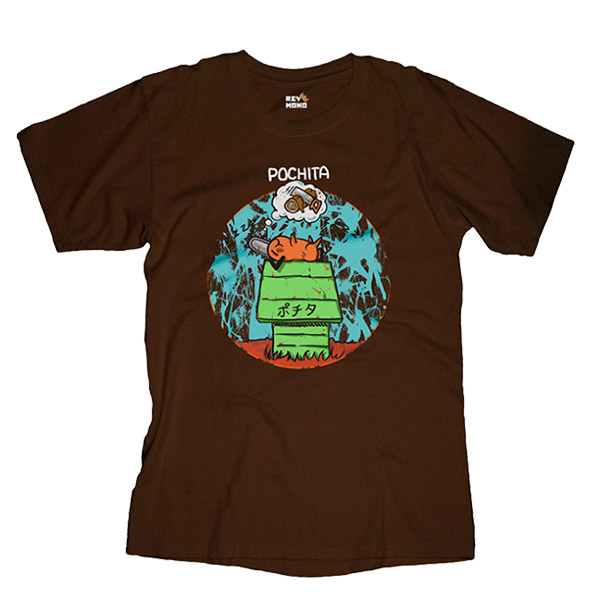 Camiseta Rey Mono Pochita Chainsaw Man