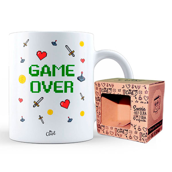 Taza Mr. Cool Game Over