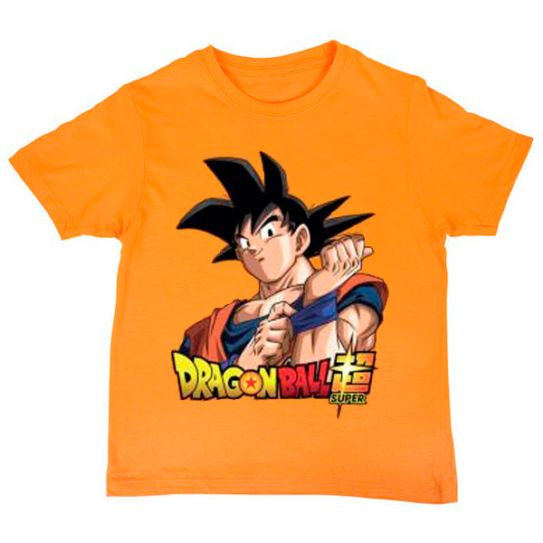 Camiseta Nio Naranja Goku Dragonball Super